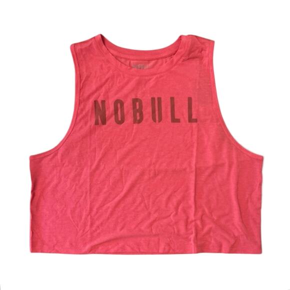 NWT NOBULL Women’s Red Muscle Tank Size L - Picture 3 of 6